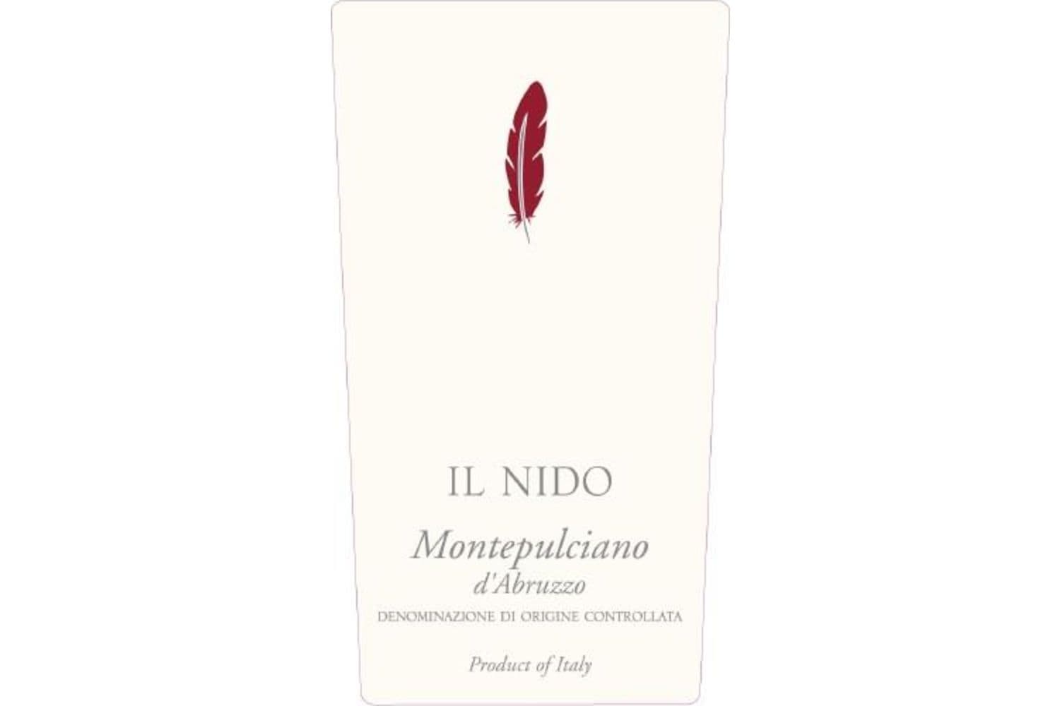 Il Nido Montepulciano d'Abruzzo 750mL Bottle