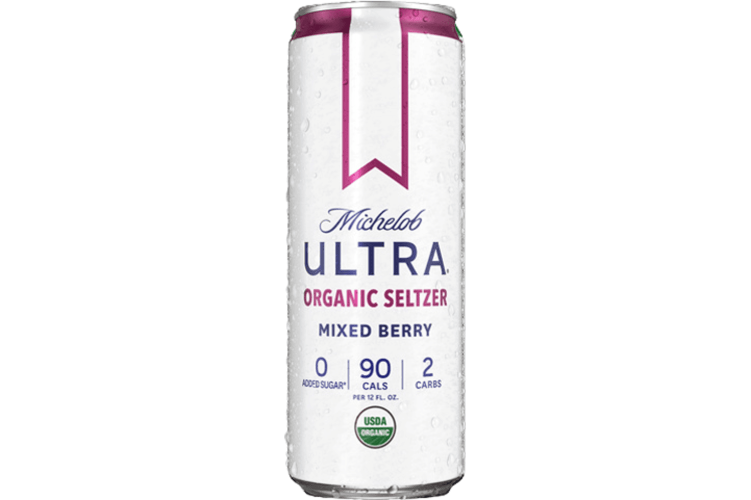 Michelob Ultra Organic Seltzer Mixed Berry 25oz Can