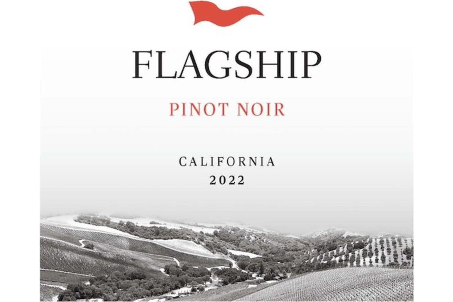 Flagship Cellars Pinot Noir California 2022 750mL Bottle