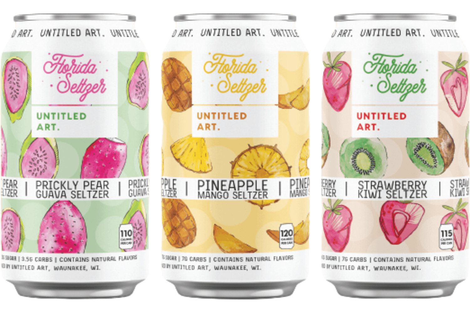 Untitled Art Florida Seltzer Variety Pack 12oz 12 Pack Can